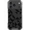 Black Geometric iPhone 17 Pro Clear Case