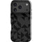 Black Geometric iPhone 17 Pro Impact Case