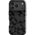 Black Geometric iPhone 17 Pro Impact Case