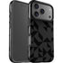 Black Geometric iPhone 17 Pro Max Impact Case