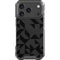 Black Geometric iPhone 18 Pro Clear Case