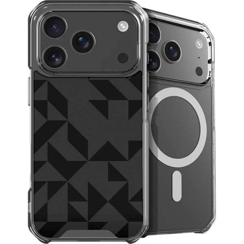 Black Geometric iPhone 18 Pro MagSafe Case
