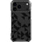 Black Geometric iPhone 18 Pro Max Clear Case