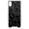 Black Geometric iPhone XS Clear Case