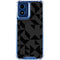 Black Geometric Moto G Play 4G (2024) Clear Case