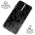 Black Geometric Moto G Power 5G (2024) Clear Case