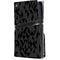 Black Geometric PS5 Pro Disk Console Skin