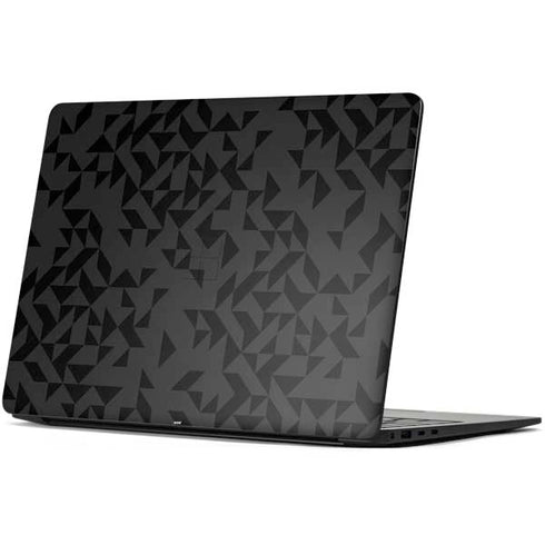 Black Geometric Surface Laptop 7 13.8in Skin