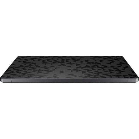 Black Geometric Surface Laptop 7 13.8in Skin