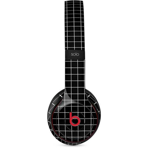 Black Grid Beats Solo 3 Wireless Skin