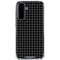 Black Grid Galaxy A36 5G Clear Case