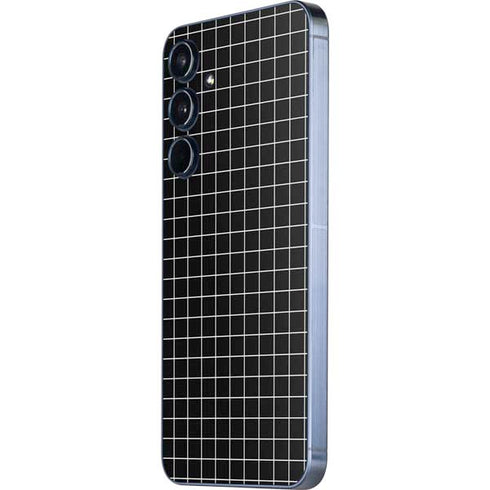 Black Grid Galaxy A36 5G Skin
