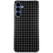 Black Grid Galaxy A55 5G Clear Case
