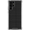 Black Grid Galaxy S23 Ultra Clear Case