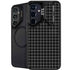 Black Grid Galaxy S24 Kickstand Case