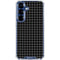 Black Grid Galaxy S25 Clear Case