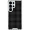 Black Grid Galaxy S25 Ultra Clear Case
