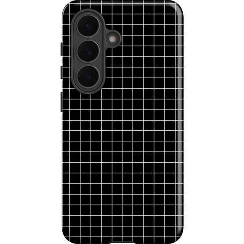 Black Grid Galaxy S26 Plus Impact Case