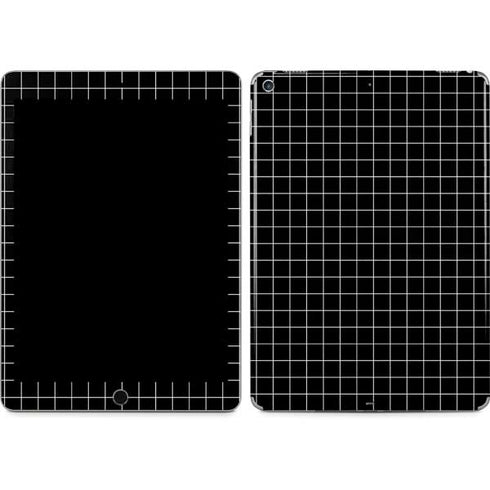 Black Grid iPad Skins