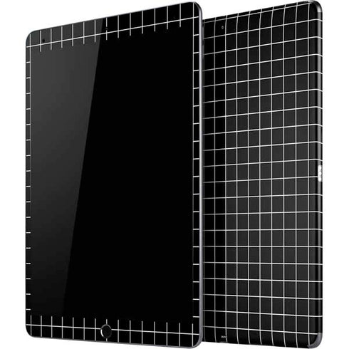 Black Grid iPad Skins