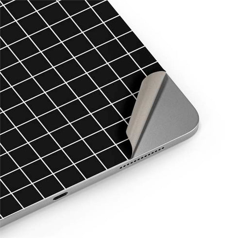 Black Grid Apple iPad Air Skin