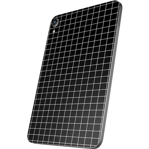 Black Grid Apple iPad Mini Skin