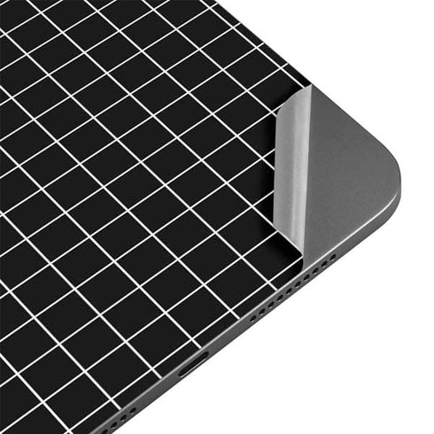 Black Grid Apple iPad Mini Skin
