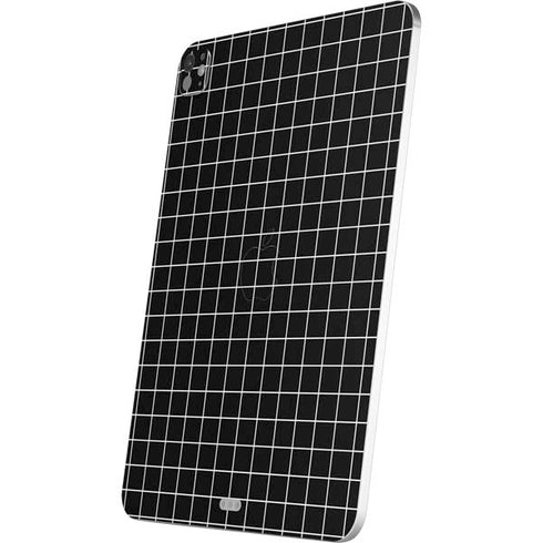 Black Grid iPad Pro 13in M4 (2024) Skin