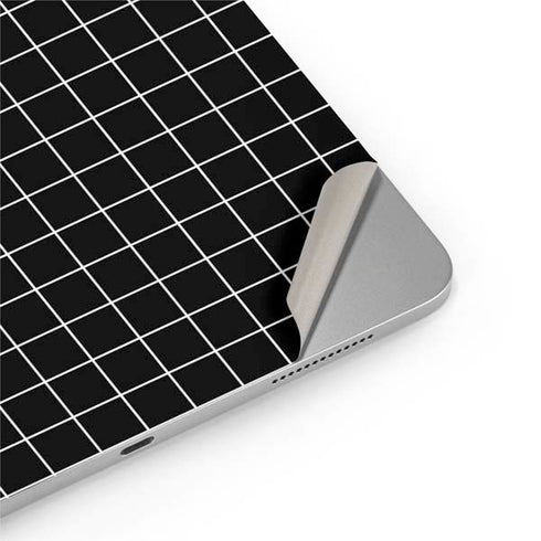 Black Grid iPad Pro 13in M4 (2024) Skin