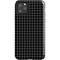 Black Grid iPhone Cases