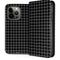 Black Grid iPhone 13 Pro Folio Case