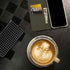 Black Grid iPhone 14 Plus Folio Case