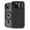 Black Grid iPhone 14 Plus Kickstand Case