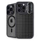 Black Grid iPhone 14 Pro Kickstand Case