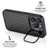 Black Grid iPhone 14 Pro Max Kickstand Case