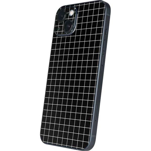 Black Grid iPhone Skins