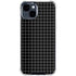 Black Grid iPhone 15 Clear Case
