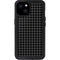 Black Grid iPhone 15 Plus Waterproof Case