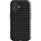 Black Grid iPhone 16 Impact Case