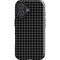 Black Grid iPhone 16 Plus Impact Case