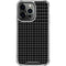 Black Grid iPhone 16 Pro Clear Case