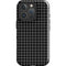 Black Grid iPhone 16 Pro Impact Case