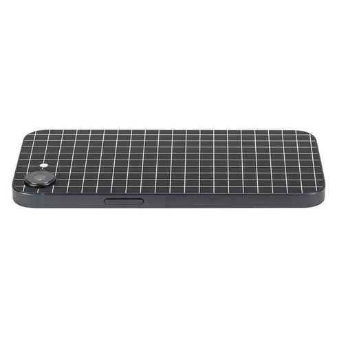 Black Grid iPhone 16e Skin