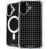 Black Grid iPhone 17 MagSafe Case