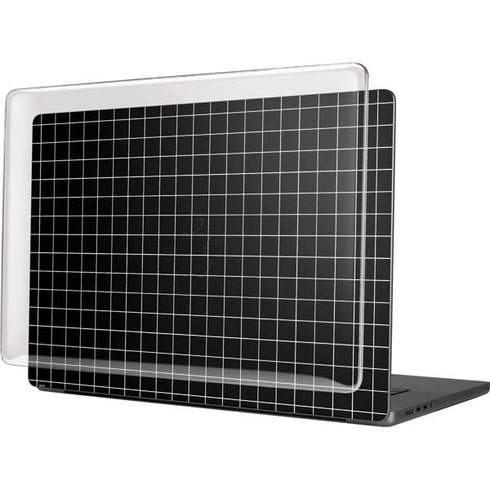Black Grid MacBook Cases