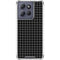 Black Grid Moto G 5G (2025) Clear Case