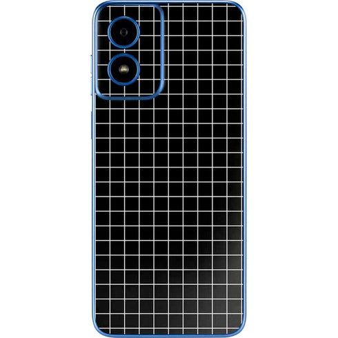 Black Grid Moto G Play 4G (2024) Skin
