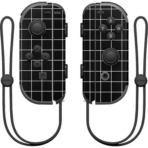 Black Grid Nintendo Skins
