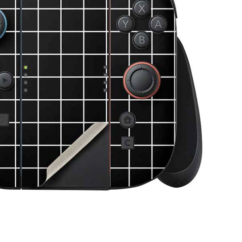 Black Grid Nintendo Switch 2 (2025) Joy-Con Controller Skin