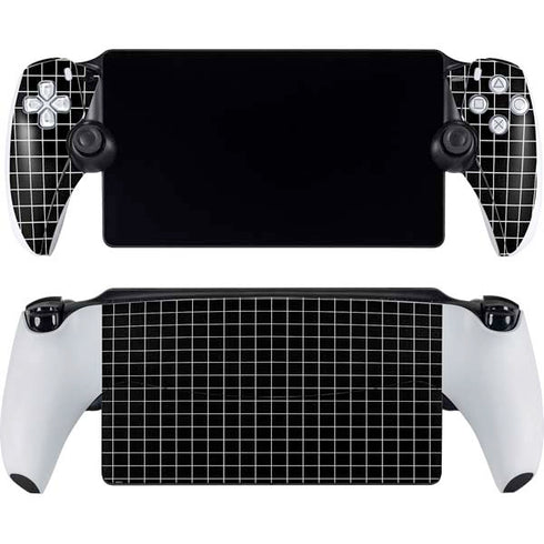 Black Grid PlayStation Portal Remote Player Skin